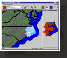 Creating/Editing a station map including offshore marine zones.
