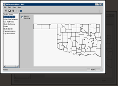 The OCS resource file "Oklahoma Maps" now contains the imported Traffic Zones by county.